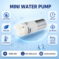 Pompe à eau auto-amorçante haute précision de qualité alimentaire FDA pour machine à expresso, distributeur d'eau et préparateur de formules – Prix direct usine