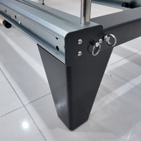 Máquina de Pilates Reformer Comercial de Aluminio con Certificación CE, Telescópica, Duradera, Personalizada OEM, para Ejercicios de Core, Venta al por Mayor