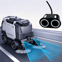 Capteurs ultrasoniques DAUXI KS104 IP67 à réduction de bruit avec réglage du niveau pour robots de service autonome et évitement d'obstacles