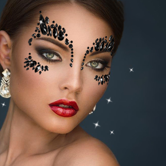 New Factory Face Jewels Tattoo Rhinestone