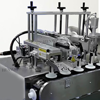 Henwi 1 Station Full-Auto Ultrasons Tube Filler Scellant Tube En Plastique Dentifrice Visage Main Gel Remplissage Ultrasons Scellage Machine