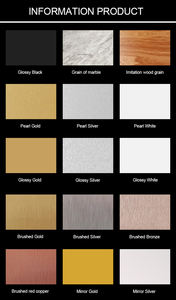 แผ่นแผ่นอะลูมิเนียมเปล่าแบบระเหิดแผ่นโลหะอะลูมิเนียมพิมพ์โลโก้แบบ DIY ตามสั่งสำหรับการพิมพ์แบบถ่ายเทความร้อน - Product Image 6