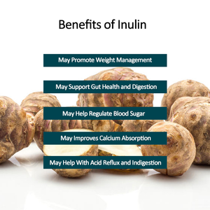 ผงอินนูลินเกรดอาหาร ราคาถูก CAS 9005-80-5 เพื่อสุขภาพลำไส้ - Product Image 3