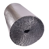 Rouleau d'isolation en mousse réfléchissante, double bulle, feuille d'aluminium thermique, barrière contre la vapeur de chaleur radiante