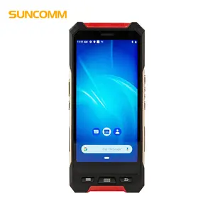 SUNCOMM R530C Android PDA 6.0 inci IPS layar HD belakang 16 MP 1D/2D PSAM LF/HF/UHF RFID NFC pemindai Barcode genggam