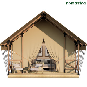 Tente Safari Classique Abordable B32 – Structure <span class=keywords><strong>en</strong></span> <span class=keywords><strong>Bois</strong></span> Massif, Hébergement Spacieux pour Glamping et Airbnb - Product Image 5