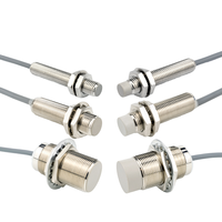 Sensor Pengukur Jarak Induktif PNP NC Induktif 2 Kabel AC M12 M18 M30 untuk Manufaktur OEM
