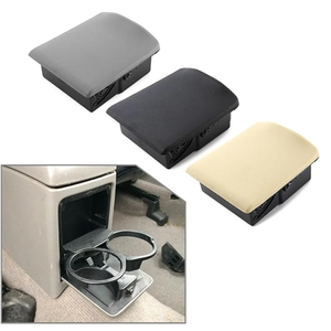 Portavasos Trasero para Consola Central de Coche para <span class=keywords><strong>Subaru</strong></span> Forester 2003-2008 para Impreza WRX <span class=keywords><strong>STI</strong></span> 2005-2007 66150SA100ND Negro/Beige/<span class=keywords><strong>Gris</strong></span> - Product Image 4