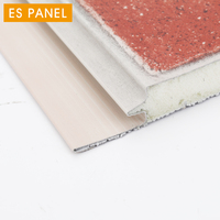 Panneau sandwich moderne en mousse de polyuréthane de 16mm pour la construction de maisons d'hôtel Maisons modulaires LGS Métal durable