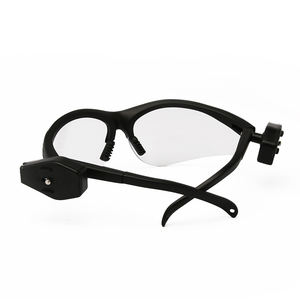 ANSI Z87.1 Gafas de seguridad para lentes de PC Fuerte curado de luz UV Protección ocular Reducción de la intensidad de la luz Disponible en rojo - Product Image 3