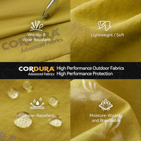 Shorts de sport légers en nylon TECHLATION CORDURA pour hommes, pantalon cargo de randonnée Ripstop, logo personnalisé tendance, pantalon d'escalade ample pour hommes
