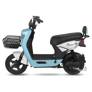 Bicicleta Eléctrica de 48V 350W, 14 Pulgadas, para Adultos, Alcance de 50km, Sensor Digital, Bicicleta Urbana Inteligente, Cuadro de Acero, Batería de Plomo-Ácido - Product Image 3