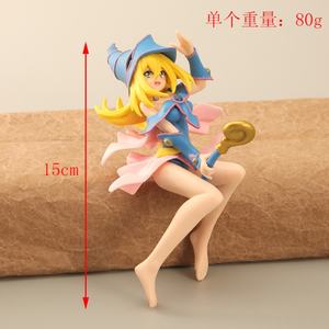 Figurine d'anime en PVC debout de 15 cm, Yu Gi Oh, jouets, Black Dark Magician, fille sexy, support de téléphone, figurine de manga de dessin animé - Product Image 2
