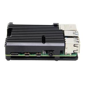 غلاف تبريد لجهاز راسبيري باي 4 موديل 006، صندوق لوحة أم من سبائك الألومنيوم مع مروحة صامتة، صنع في الصين - Product Image 5