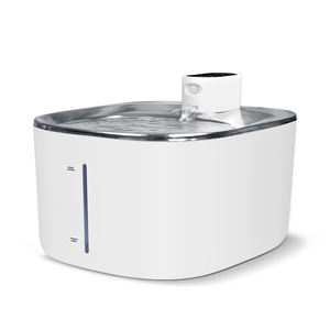 Dispenser air minum hewan peliharaan tanpa kabel, Dispenser air mancur anjing dan kucing kualitas Premium 4L - Product Image 2