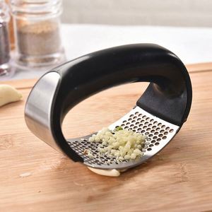 Multifunctional Manual Stainless Steel Garlic Press ABS Material Dishwasher <b>Safe</b> Fashionable Design Custom Logo Option Kitchen - Product Image 3