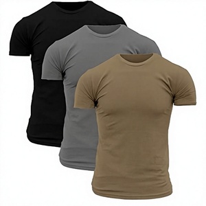 เสื้อยืดวินเทจผู้ใหญ่ขายส่ง น้ำหนัก 180 กรัม ผ้าฝ้าย 100% ดีไซน์เรียบสีพื้น ขนาดใหญ่ สีดำ แพ็ค 2 ตัว - Product Image 2