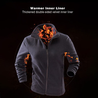 LDRT Wholesale 3-In-1 Veste de costume d'extérieur imperméable et coupe-vent détachable Parka de pluie technique résistant à l'usure pour le ski et la randonnée