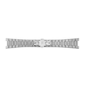 20mm Retro Vintage White Stainless Steel Watch <b>Strap</b> Band Bracelet Breathable Feature for Watches - Product Image 2