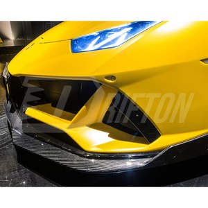 Labio delantero de fibra de carbono seco para Lamborghini Huracan EVO 2019-2025 - Product Image 4