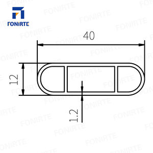 ชุดบานพับ60มม. ทำจากพลาสติกปรับขนาดได้ตามต้องการ - Product Image 2