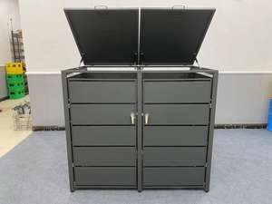 صندوق من الشركة المصنعة للمصدر لـ 2 سلة واحدة لتر لكل علبة عجلات بلون أنثراسايت - Product Image 4