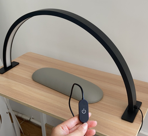 Herramientas de manicura europeas modernas, lámpara de escritorio, lámpara Led para <span class=keywords><strong>uñas</strong></span>, lámpara de mesa de manicura para salón, luz de <span class=keywords><strong>uñas</strong></span> de <span class=keywords><strong>media</strong></span> <span class=keywords><strong>luna</strong></span> para <span class=keywords><strong>uñas</strong></span> - Product Image 6