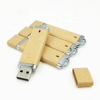 2022 Promo Ramah Lingkungan, Hadiah Langsung dari Pabrik Murah 1Gb Cle USB Jerami Gandum 2.0 3.0 Flash Drive Kayu