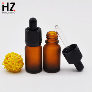 Rohs thời trang sang trọng 5ml 10ml 15ml 20ml 30ml 50ml 100ml Fancy màu thủy tinh nhỏ giọt chai hổ phách rõ ràng màu xanh màu xanh lá cây - Product Image 3