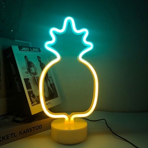 HULUBO Luci notturne al neon, con interruttore dimmerabile, decorazione da parete per negozio, sala giochi, camera dei bambini, decorazione per feste