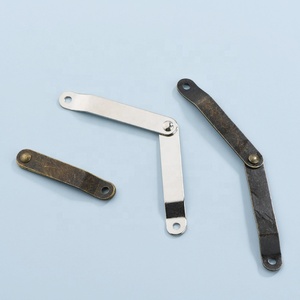 Nuove Cerniere di Supporto Angolari in Ferro Stile Antico per Scatole, Supporto Mobile per Scatole Regalo, Uso Scolastico, Angolo di Apertura 180° - Product Image 4
