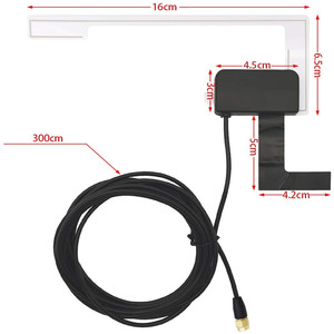 Phổ ăng ten xe với thoa <span class=keywords><strong>FM</strong></span> & AM đài phát thanh tiếp nhận DIN đèn lồng cắm cho tất cả các loại xe - Product Image 2
