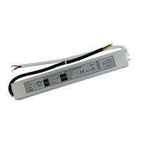 Adaptateur d'alimentation LED 60W pour bande lumineuse LED, installation facile, 220V AC vers 24V 12V, avec interrupteur