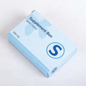 กล่องกระดาษพับได้แบบกำหนดเองสำหรับบรรจุภัณฑ์เครื่องสำอางสุดหรูสำหรับผลิตภัณฑ์ดูแลผิวและความงาม - Product Image 4