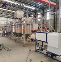 Purificador de máquina de refinería de aceite vegetal comestible para cocinar aceite de almendra de palma con tanque blanqueador de desgomado decolorante desodorante