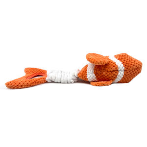 Vente en gros de jouets à mâcher en peluche sonores interactifs résistants aux morsures et soulageant les dents pour chiens d'extérieur de petite à moyenne taille - Product Image 2