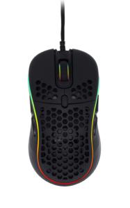 2020 Chuột Vỏ Tổ Ong Mới Nhất Pixart 6400DPI 6651 Cảm Biến Chuột Chơi Game RGB Nhẹ Với Cáp Dây Para Siêu Nhẹ - Product Image 2