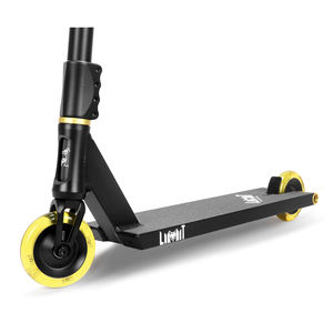 ¡NUEVO en 2023! <span class=keywords><strong>Patinete</strong></span> <span class=keywords><strong>Pro</strong></span> Street Limit LMT70AZ NEGRO/Amarillo con Abrazadera SCS de <span class=keywords><strong>4</strong></span> Pernos y Plataforma de 130 mm - <span class=keywords><strong>Patinete</strong></span> para Niños - Product Image 4
