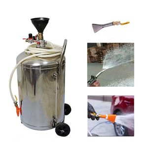 プラスチック洗浄フォームタンク4 S 304ステンレススチール1.2MM自動車美容設備効率的カークリーニング - Product Image 4