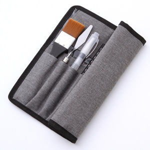 Nuovo arrivo 18 pz pennelli per pittura nera in Nylon per capelli in acrilico acquerello per artisti Set di pennelli in tela - Product Image 2