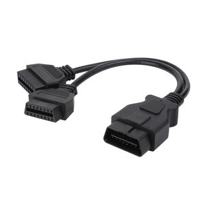 Cabos personalizados 16Pin macho para fêmea OBD OBD2 J1962 Splitter Y <span class=keywords><strong>Cable</strong></span> Cablagem de automóvel - Product Image 1