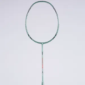 New Coming Full Carbon Badminton Sports Racket para uso do treinamento