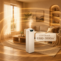 Diffuseur de parfum métallique sans eau grande capacité 1000 ml, télécommande, contrôle par application, pour hôtels et foyers, OEM personnalisé, faible MOQ