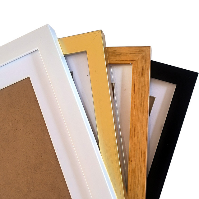Any Size A1 A2 A3 A4 A5 4x6x7x8x10x11x14x16x18x20x24,24x36 Black White Poster Plastic Photo Frames PS Frame