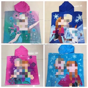 Toalla con Capucha para Niños 100% Algodón, Popular, Linda, con <span class=keywords><strong>Personajes</strong></span> <span class=keywords><strong>de</strong></span> Dibujos Animados, Técnica <span class=keywords><strong>de</strong></span> Tejido, Comprimida, Desechable, <span class=keywords><strong>de</strong></span> Secado Rápido - Product Image 4