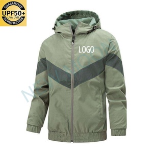 Custom Winter Warm Solid Color <b>Hooded</b> <b>Jacket</b> UPF50 Windproof and Waterproof Men's <b>Soft</b> <b>Shell</b> <b>Jacket</b> - Product Image 1