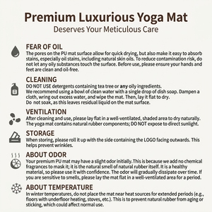 Tapis d'entraînement personnalisé avec logo imprimé UV, design premium, fin, imperméable, yoga, impression personnalisée, éco-responsable, vente chaude - Product Image 6