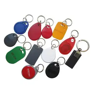 Precio de fábrica personalizado Logo Plástico ABS NFC Llavero Etiqueta RFID Llavero