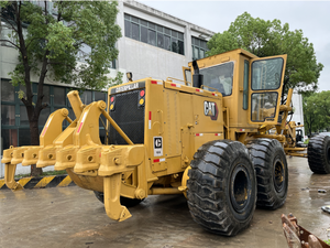 Niveleuse à rouleaux Caterpillar 16G d'occasion avec système entièrement hydraulique, puissance de 125 kW, haute qualité, prix bas, vente à Shanghai - Product Image 5