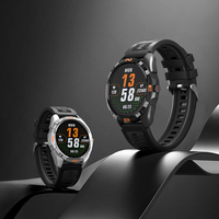 Reloj Inteligente S2 para Hombre, Pantalla Redonda HD de 1.43'', Llamadas por BT 5.0, Resistente al Agua IP68, Monitor de Frecuencia Cardíaca, SpO2, Monitor de Sueño, 300 mAh, 50 Días de Autonomía
